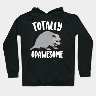 Totally Opawesome Funny Opossum Hoodie